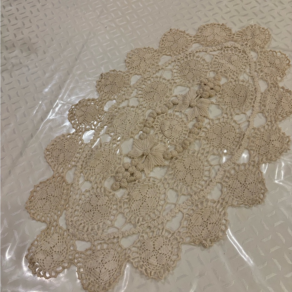 Crochet Lace Table Runner